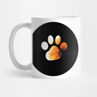 Paw Print - Sunflower Silhouette Mug